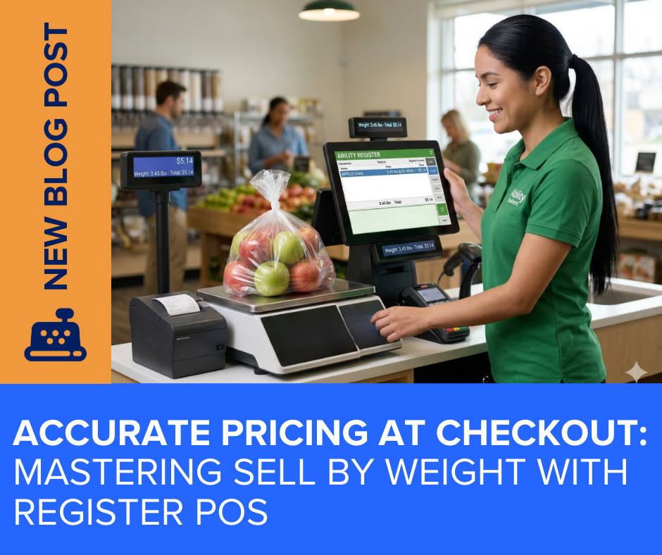 Accurate Pricing at Checkout: Mastering Sell by Weight with register POS