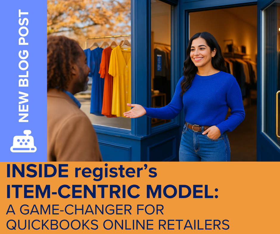 Item-Centric POS System - register by ability business
