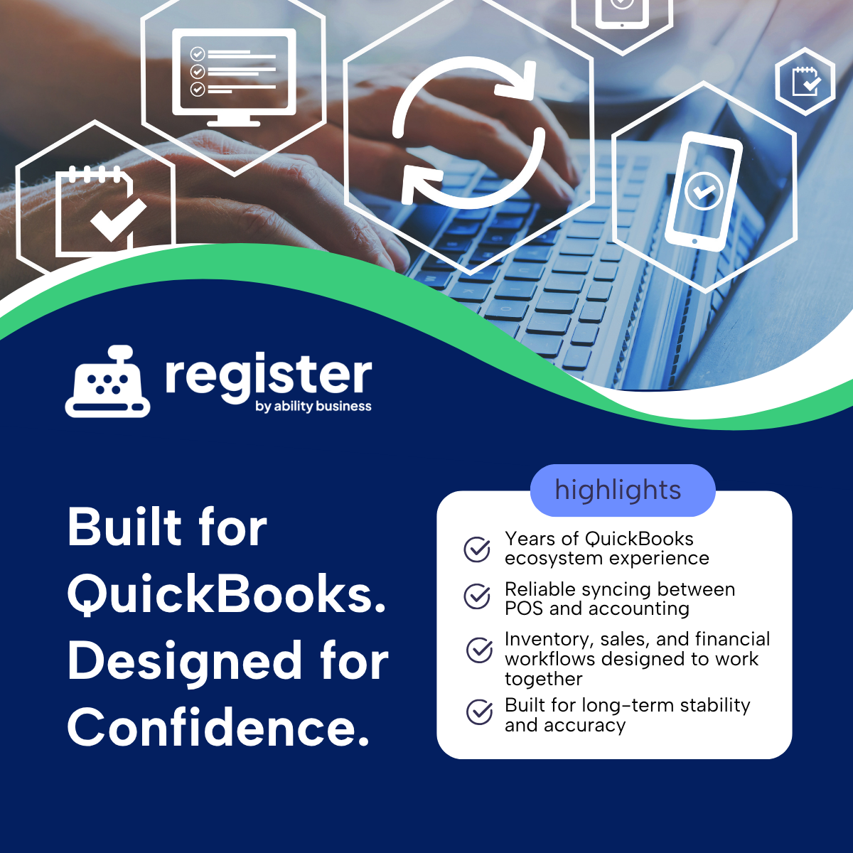 Intuit Partnership and register by ability business